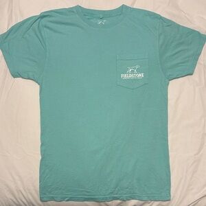 Fieldstone Women's Teal Short Sleeve Tee